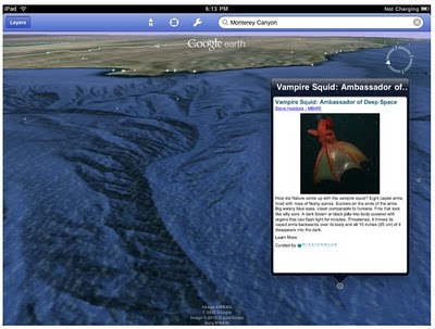 Google Earth auf dem iPad